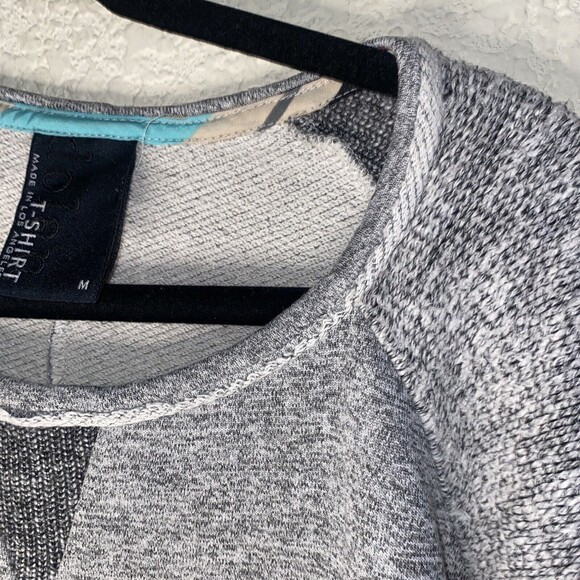 ANTHROPOLOGIE Dolan sweater lagen cottage 3/4 Sleeve Knit beach boho M - Picture 8 of 10